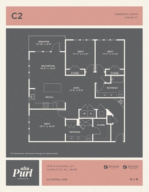 a floor plan of a home with a bedroom and a living room